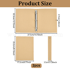 Paper 3-Ring Binder Cover&nbsp;AJEW-WH0643-051