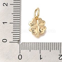 Brass Micro Pave Cubic Zirconia Pendants&nbsp;X-KK-Q001-12G