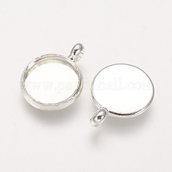 Brass Pendant Cabochon Settings&nbsp;KK-H280-S-NF