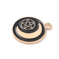 Alloy Enamel Pendants&nbsp;ENAM-A008-45C-KCG