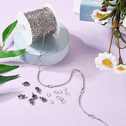 DIY Chain Bracelet Necklace Making Kit&nbsp;DIY-TA0005-87