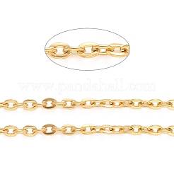 PVD Vacuum Plating 304 Stainless Steel Cable Chains&nbsp;CHS-K016-01G