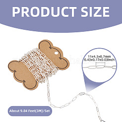 3M Brass Paperclip Chains&nbsp;CHC-TADJ0001-04S
