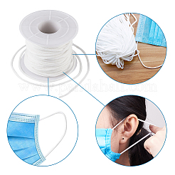 Flat Nylon Elastic Band for Mouth Cover Ear Loop&nbsp;OCOR-TA0001-06-20m