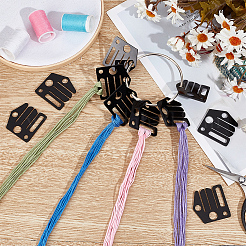 50Pcs House Shape Acrylic Bobbins&nbsp;OACR-OC0001-25A