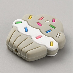Ice Cream Silicone Focal Beads&nbsp;SIL-CJC0003-01K