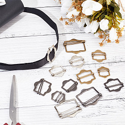 24Pcs 12 Styles Hexagon Alloy Roller Buckles&nbsp;FIND-DR0001-29