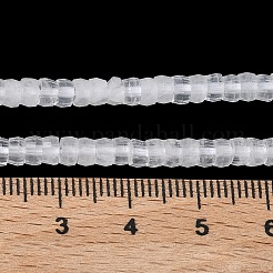Natural Quartz Crystal Heishi Beads Strands&nbsp;G-A299-A07-01