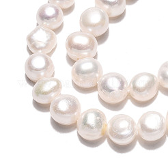 Natural Cultured Freshwater Pearl Beads Strands&nbsp;PEAR-N027-04B
