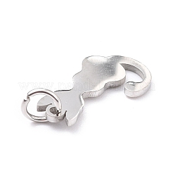 Tarnish Resistant 201 Stainless Steel Pet Charms&nbsp;STAS-D176-01P