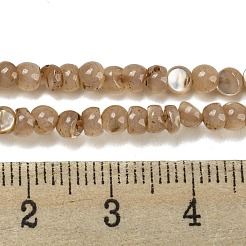 Natural White Shell Dyed Beads Strands&nbsp;BSHE-Z005-03A
