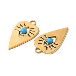 Ion Plating(IP) 304 Stainless Steel Pendants&nbsp;STAS-R122-06G