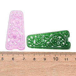 Dyed Natural Quartz Carved Pendants&nbsp;GG-CBA0022-08