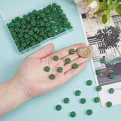160Pcs Spray Painted Glass Beads&nbsp;GLAA-SC0003-42