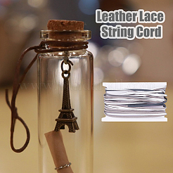 10Pcs Flat PU Leather Cord&nbsp;WL-DC0001-02F