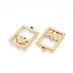 304 Stainless Steel Pendants&nbsp;STAS-N109-17G