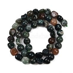 Natural Indian Agate Beads Strands&nbsp;G-Q060-E08-01