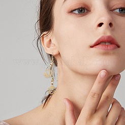 DIY Filigree Drop Earring Making Kits&nbsp;DIY-SZ0008-74