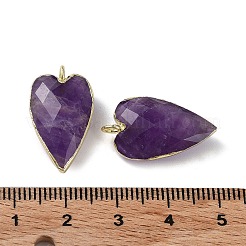 Natural Amethyst Pendants&nbsp;G-G012-12G-10