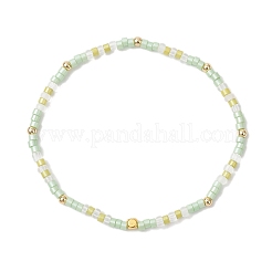 2Pcs Glass Seed Beaded Stretch Bracelets Sets for Women&nbsp;BJEW-MZ00296-03
