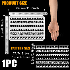 Plastic Drawing Painting Stencils Templates&nbsp;DIY-WH0396-697