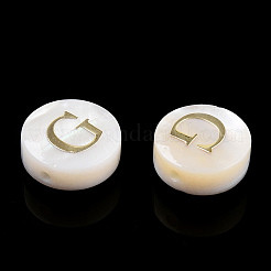 Natural Freshwater Shell Beads&nbsp;SHEL-N036-01G