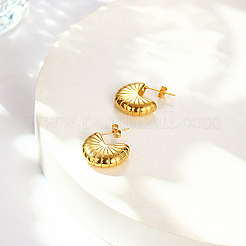 304 Stainless Steel Stud Earrings&nbsp;ER8501-1