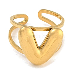 304 Stainless Steel Finger Ring&nbsp;LS-RJEW-L125-02G-22