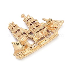 Sailing Boat Enamel Pins&nbsp;JEWB-D303-02G