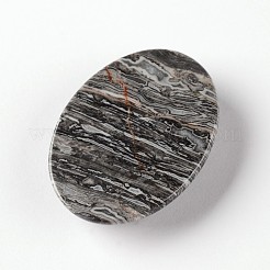 Natural Crazy Agate Oval Cabochons&nbsp;X-G-J329-08-13x18mm