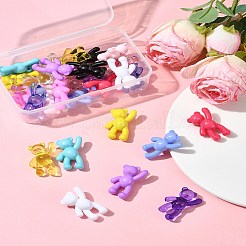 28Pcs 14 Colors Acrylic Pendants&nbsp;MACR-FS0001-84