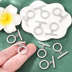 SHEGRACE Brass Toggle Clasps&nbsp;XGR0124P-135P
