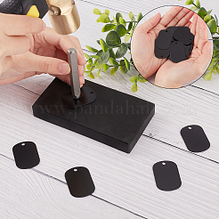 DIY Stamping Blank Tag Necklace Making Kit&nbsp;DIY-SC0020-84