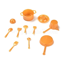 10Pcs DIY Plastic Miniature Kitchenware Set&nbsp;LS-AJEW-K030-02B