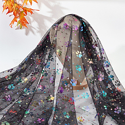 Halloween Bronzing Polyester Fabric&nbsp;OCOR-WH0067-99