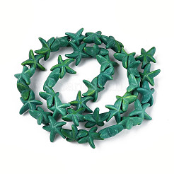 Synthetic Turquoise Beads Strands&nbsp;G-N352-20A-01