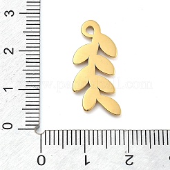 Ion Plating(IP) 304 Stainless Steel Pendants&nbsp;STAS-P379-02B-G