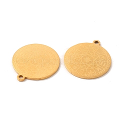201 Stainless Steel Pendants&nbsp;STAS-K251-006G