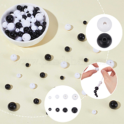 900Pcs 8 Colors Opaque Acrylic Beads&nbsp;MACR-SP0002-34