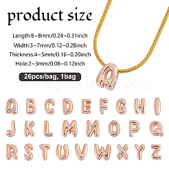 1Bag Rack Plating Brass Pendants&nbsp;KK-GA0002-59RG