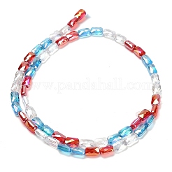 Electroplate Glass Beads Strands&nbsp;EGLA-P068-01A-04