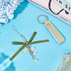 1Pc PU Leather Keychains&nbsp;KEYC-SC0002-03