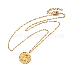Crystal Rhinestone Star Dangle Hoop Earring & Moon Pendant Nacklace&nbsp;SJEW-P002-07G