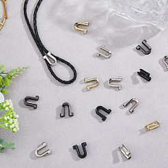 40Pcs 5 Colors Zinc Alloy Spiral Bone Tips&nbsp;FIND-FH0010-56