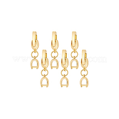 6Pcs Brass Watch Band Clasps&nbsp;DIY-BC0013-44A-G