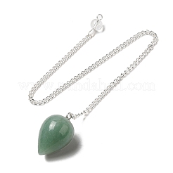 Natural Green Aventurine Dowsing Pendulums&nbsp;G-R492-01S-09