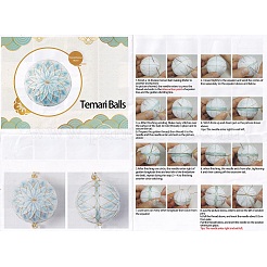 DIY Embroidery Temari Ball Kits&nbsp;DIY-I064-B02
