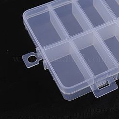 Transparent Plastic Bead Containers&nbsp;CON-YW0001-24
