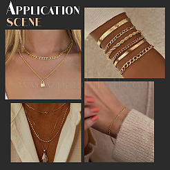 DIY Chain Necklace Bracelet Making Kits&nbsp;DIY-SC0019-60