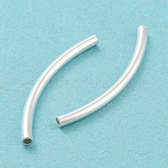 925 Sterling Silver Tube Beads&nbsp;STER-Q191-08S
